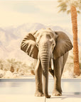 Unexpected Guest | Creative Photography on Acrylic Glass 90x150 cm | 2025