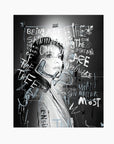 What Matters Most| Deep x Marina Kotliar| Mixed-media on Fine Art Paper 60x50 cm | 10 editions, 2024