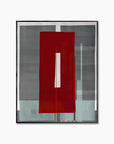 Scarlet Structure | Digital Painting on Canvas 120x100 cm | 7 editions, 2022