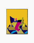 Urban Geometry | Digital Painting on Canvas 100x80 cm | 7 editions, 2021