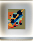 Urban Geometry 2 | Digital Painting on Canvas 100x80 cm | 7 editions, 2021